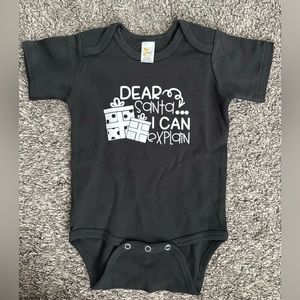 Unisex 6-12mo Santa I Can Explain Onesie